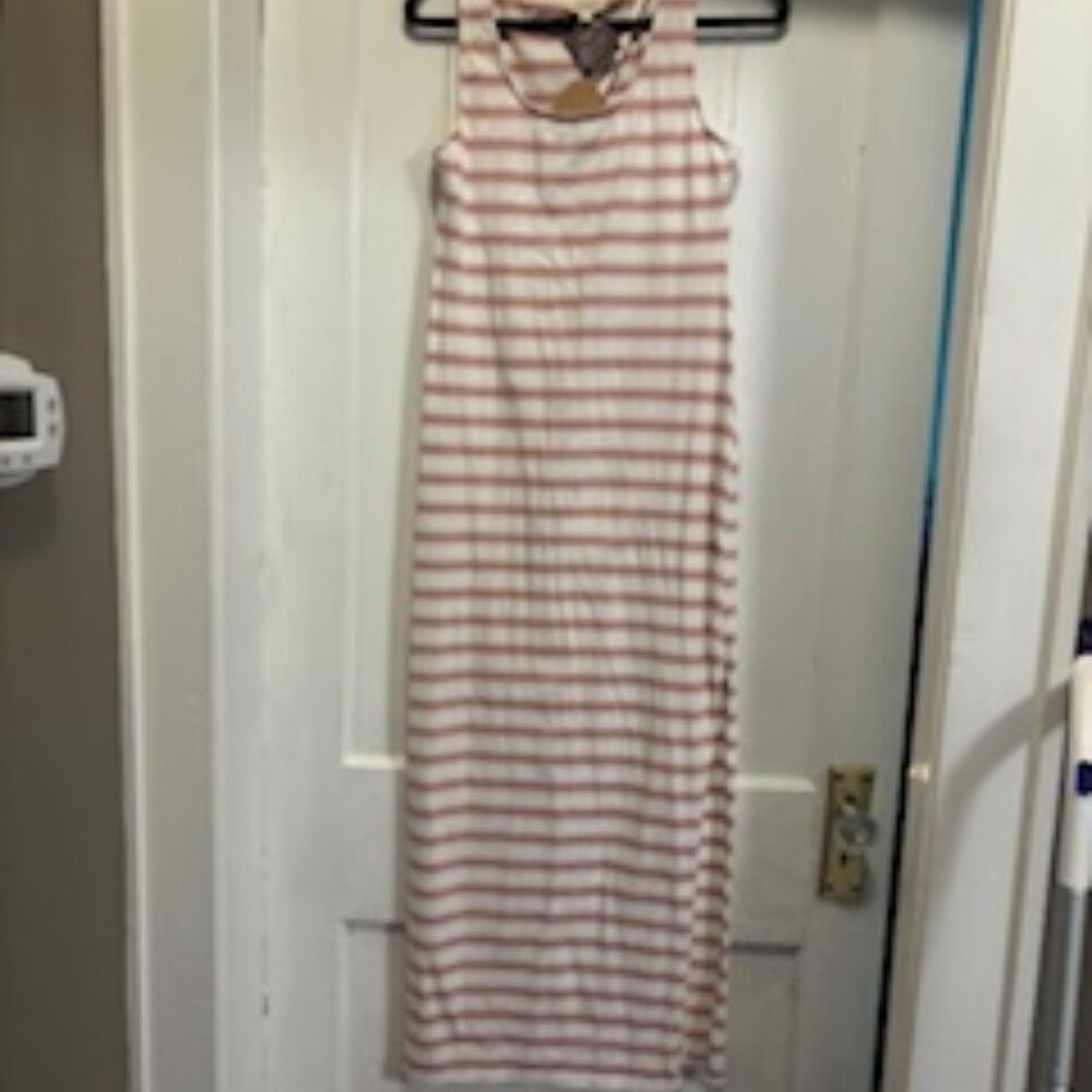 Women's Striped Maxi Dress